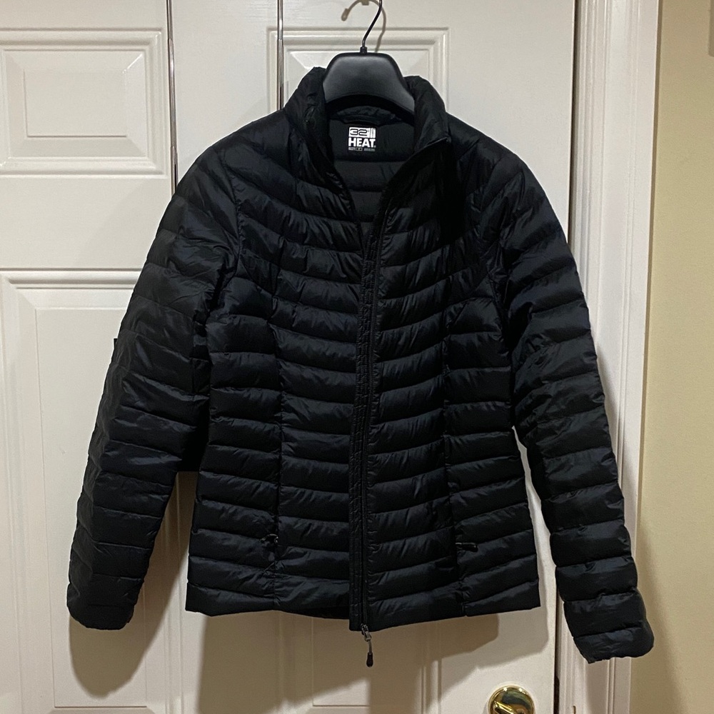 New 32 degrees black puffer jacket